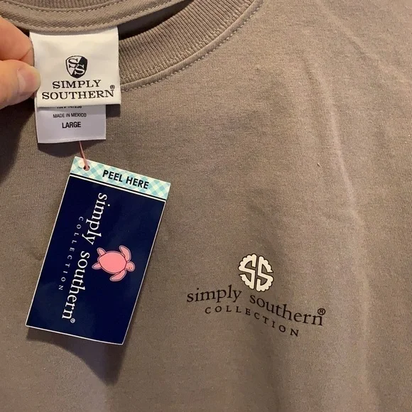 NWT Womens long sleeve Simply Southern Alabama. L. - Picture 3 of 5